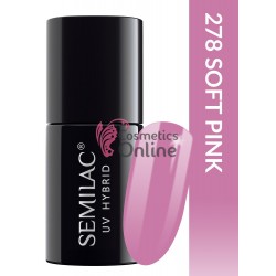 Oja UV Semilac 278 Pastell Soft Pink 7 ml